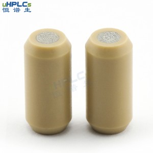 恒譜生液相色譜耗材分析保護(hù)柱PEEK柱芯，3.0*12mm